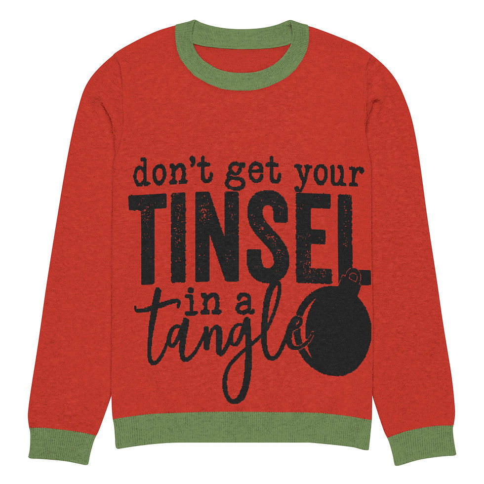Thumbnail:  UGLY SWEATER>..Knitted crew neck sweater