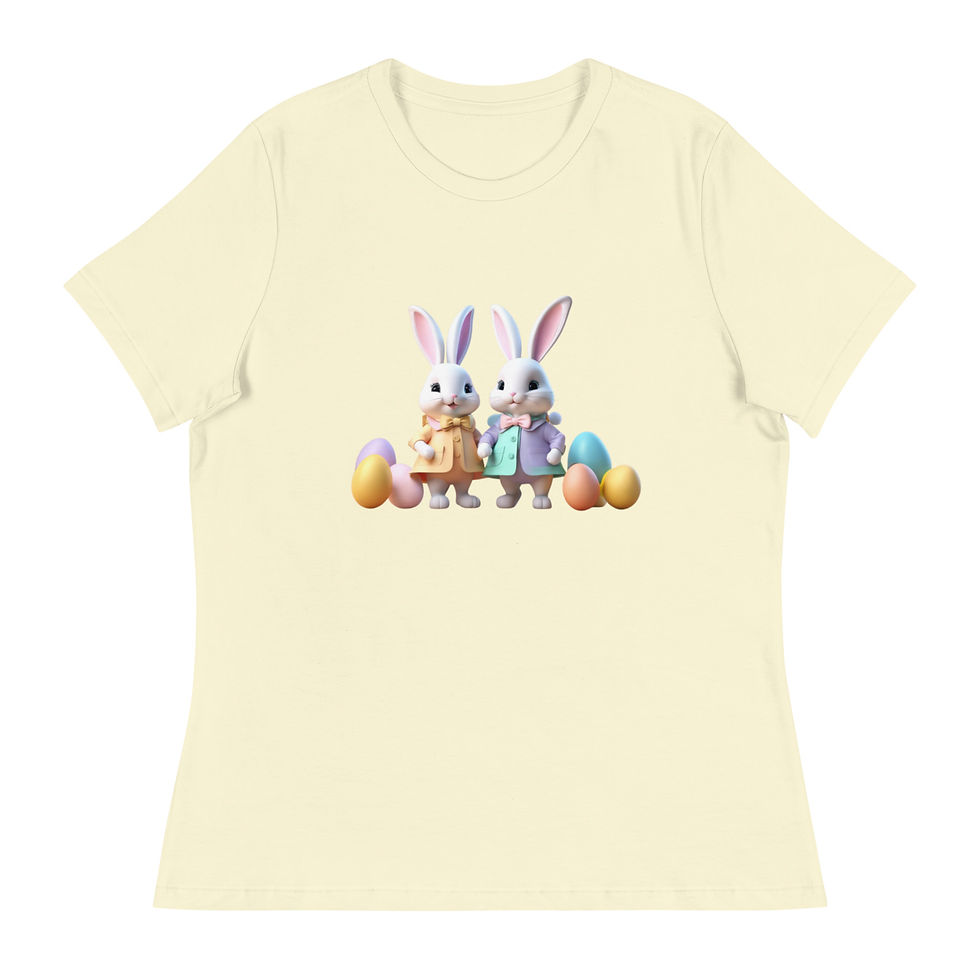 Thumbnail: Easter bunny Women's Relaxed T-Shirt