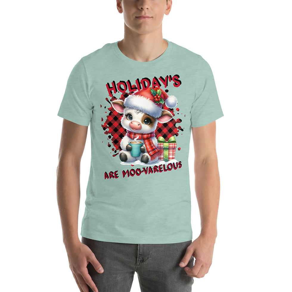 Thumbnail: Moo-Varelous Unisex t-shirt