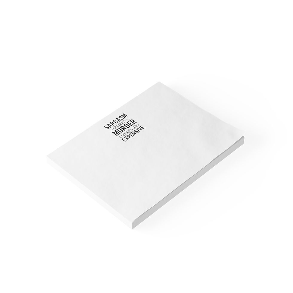 Thumbnail: Sarcasm.  Post-it® Note Pads