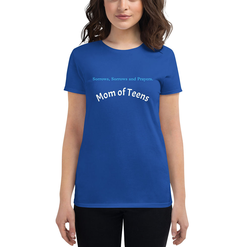 Thumbnail: Mom of Teens.  Women's short sleeve t-shirt