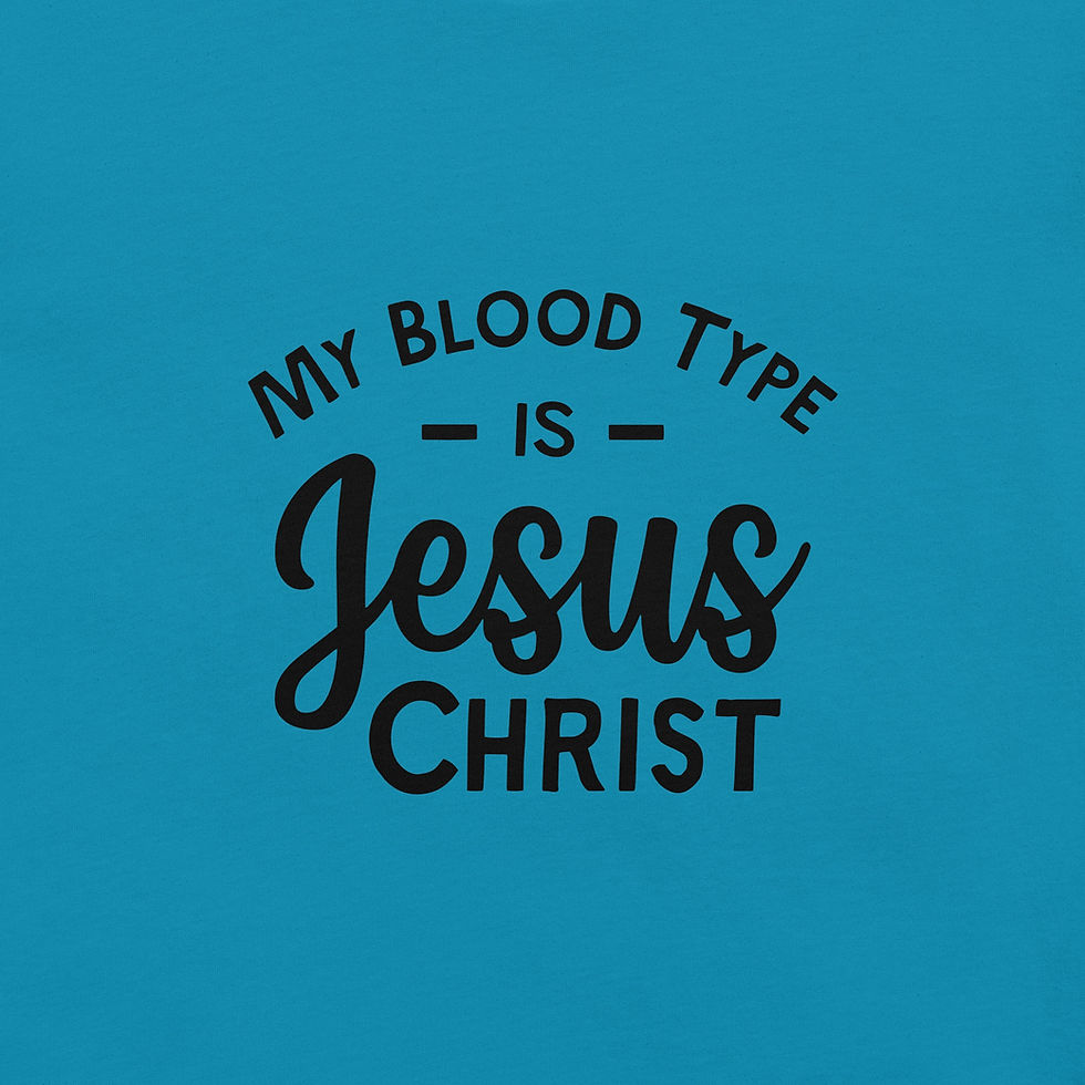 Thumbnail: "Jesus is My Blood Type" Unisex t-shirt