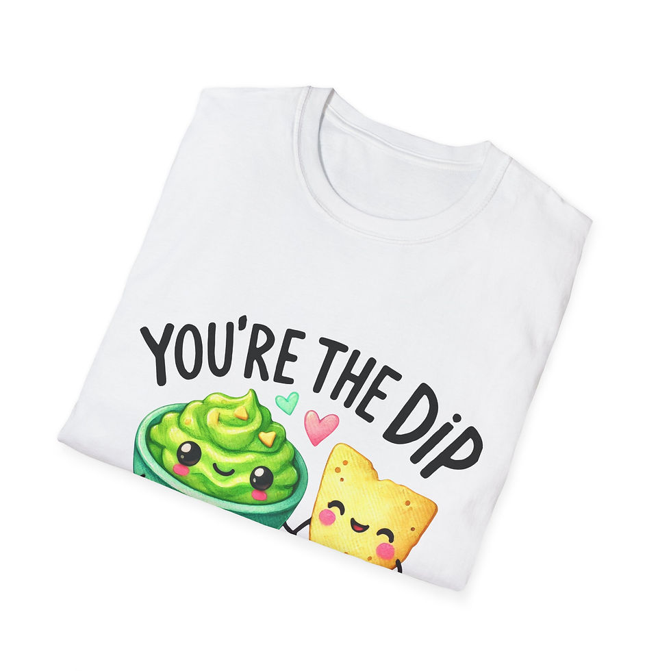 Thumbnail: You're the Dip to My Chip Cute Couples T-Shirt