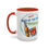 Thumbnail: Back Of The Bar. Podcast.  Accent Coffee Mug (11, 15oz)