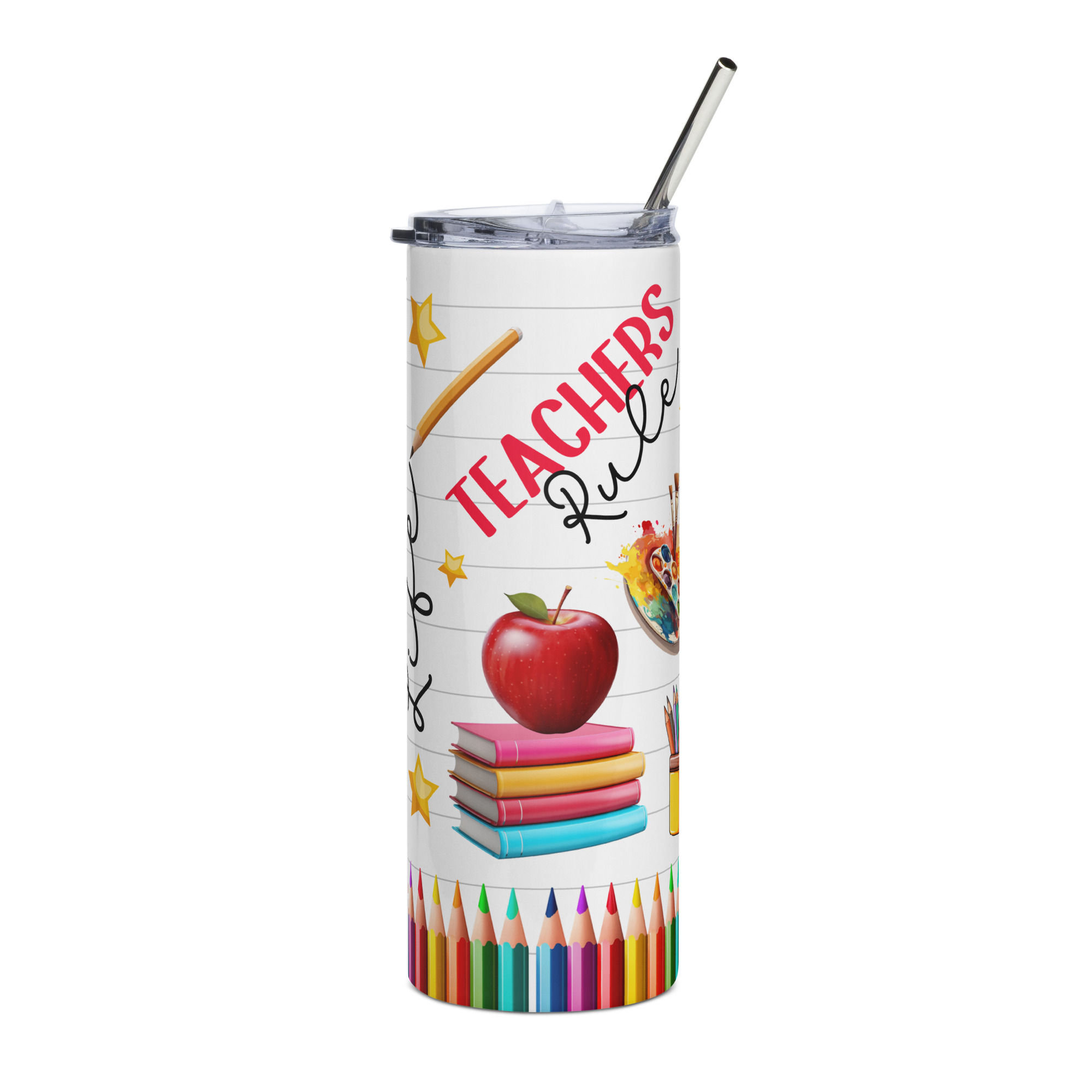 Teacher 1 Stainless steel tumbler