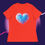 Thumbnail: heart Women's Relaxed T-Shirt