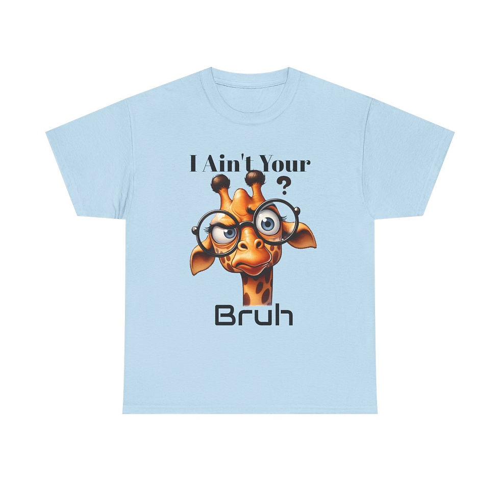Thumbnail: Ain't Your Bruh Unisex Heavy Cotton Tee