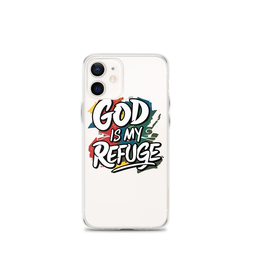 Thumbnail: God is My Refuge.  Clear Case for iPhone®