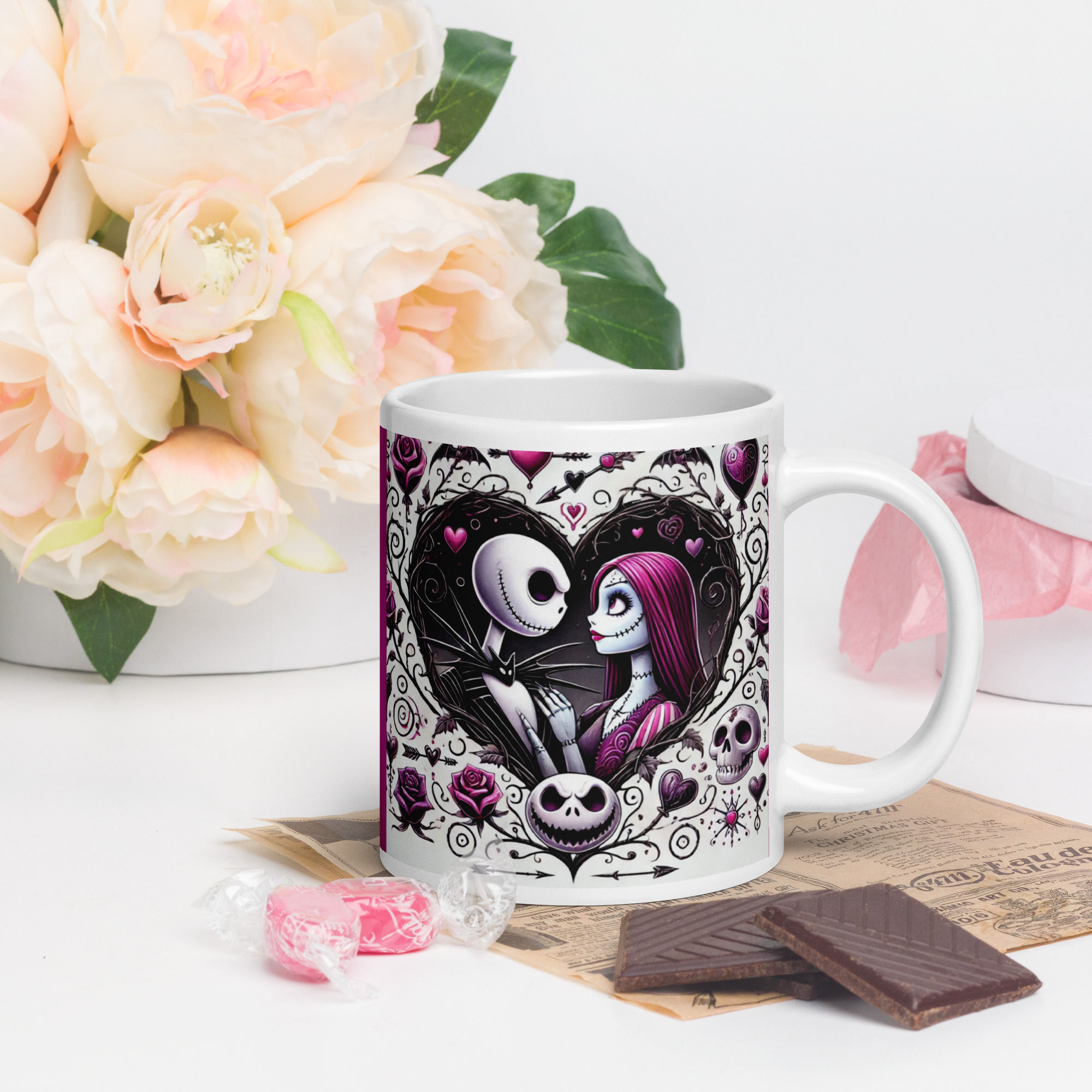 Couple Goals. White glossy mug