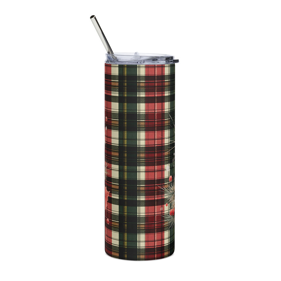 Thumbnail: Holiday Stainless steel tumbler