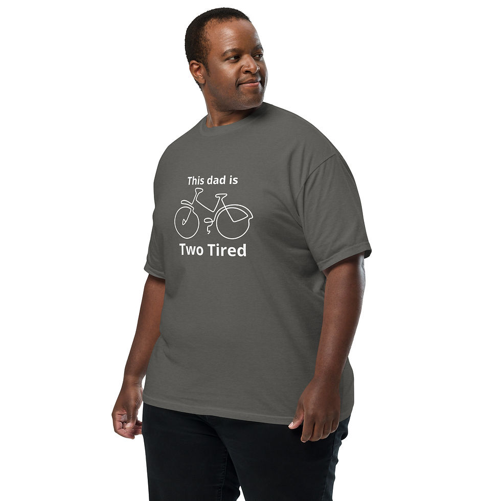 Thumbnail: Two Tired.  Unisex garment-dyed heavyweight t-shirt