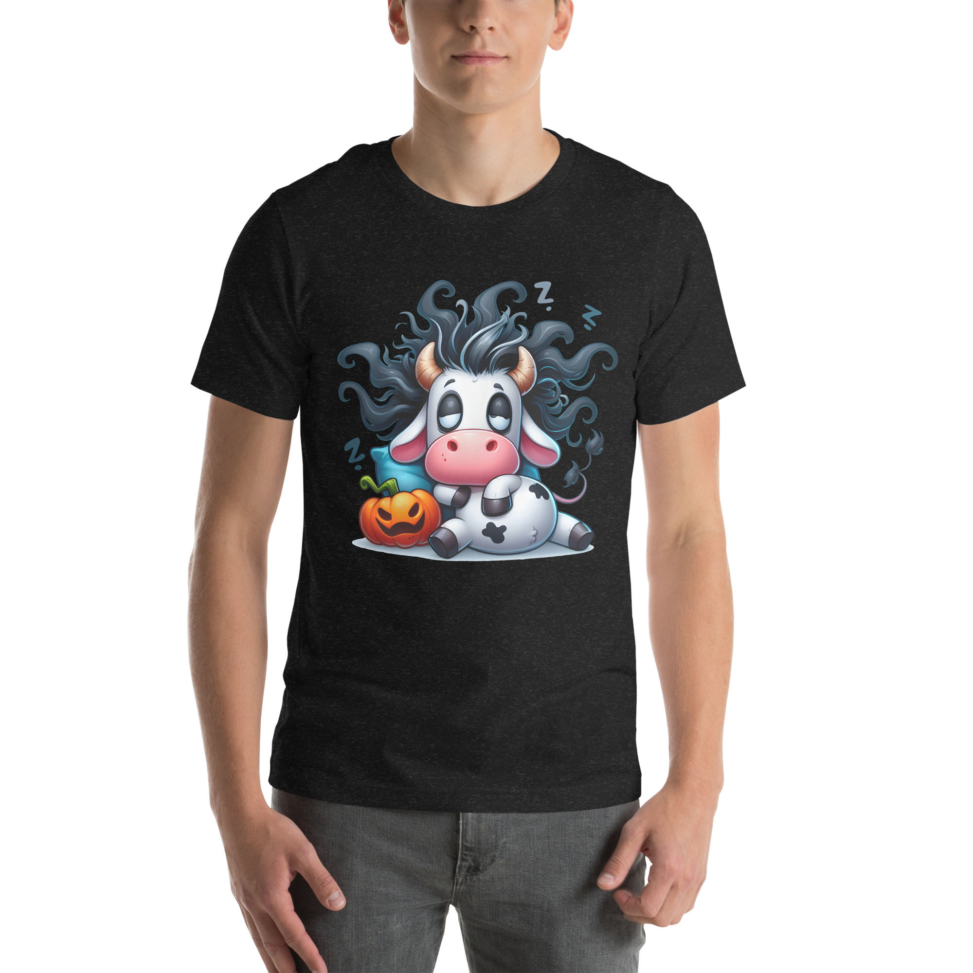 Halloween Cow. Unisex t-shirt
