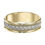 Thumbnail: 14kt. Comfort Fit Two-tone Gold Wedding Band