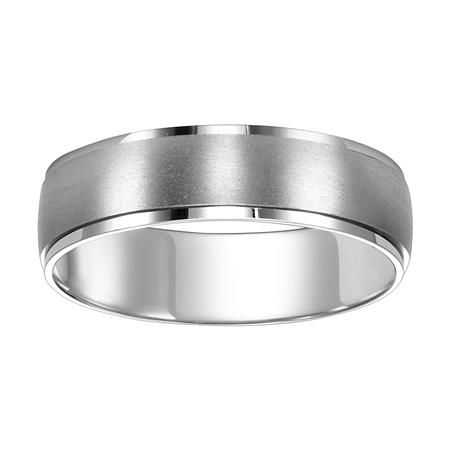 Thumbnail: 14kt. W.G. Comfort Fit Wedding Band