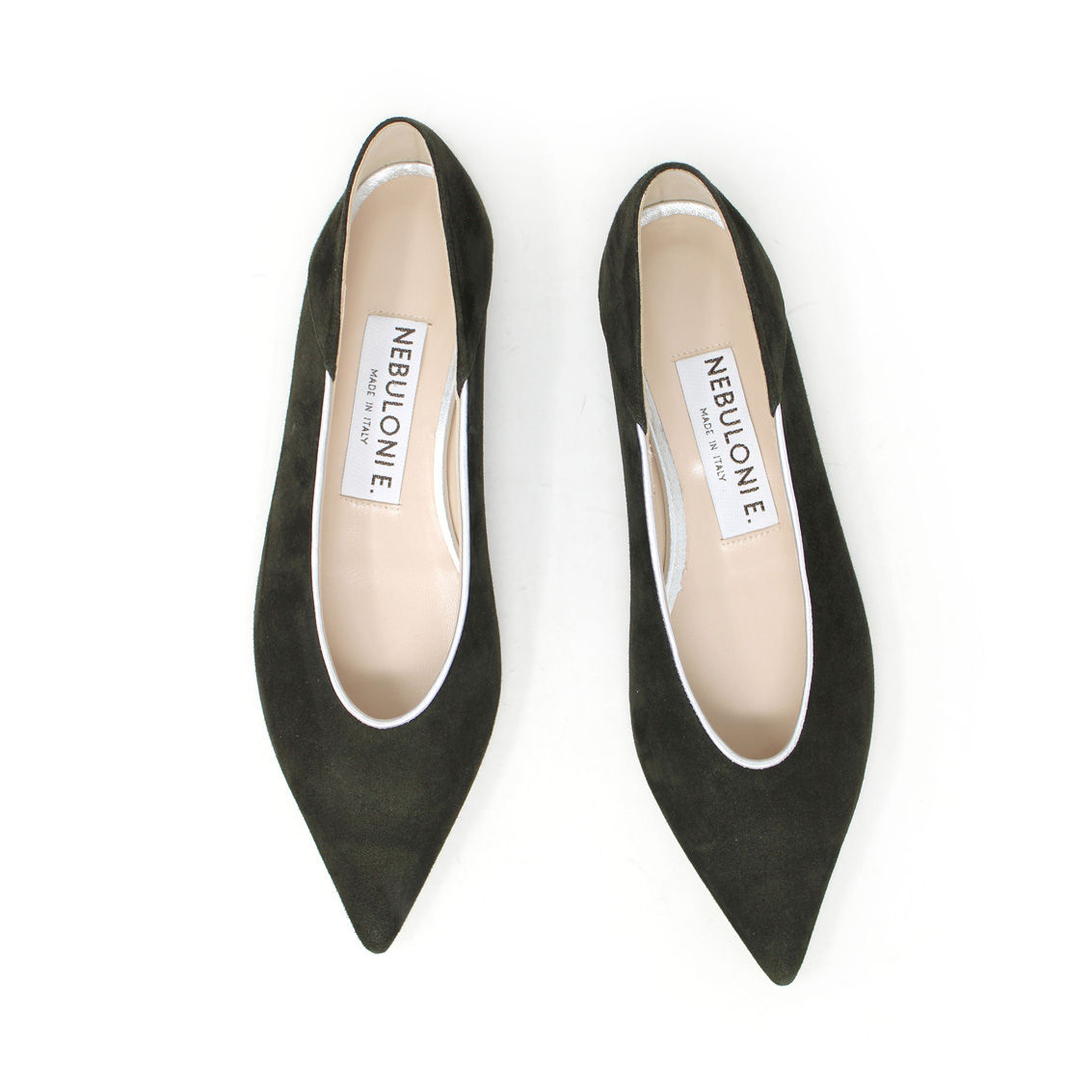 VENUS - Dark Green Suede