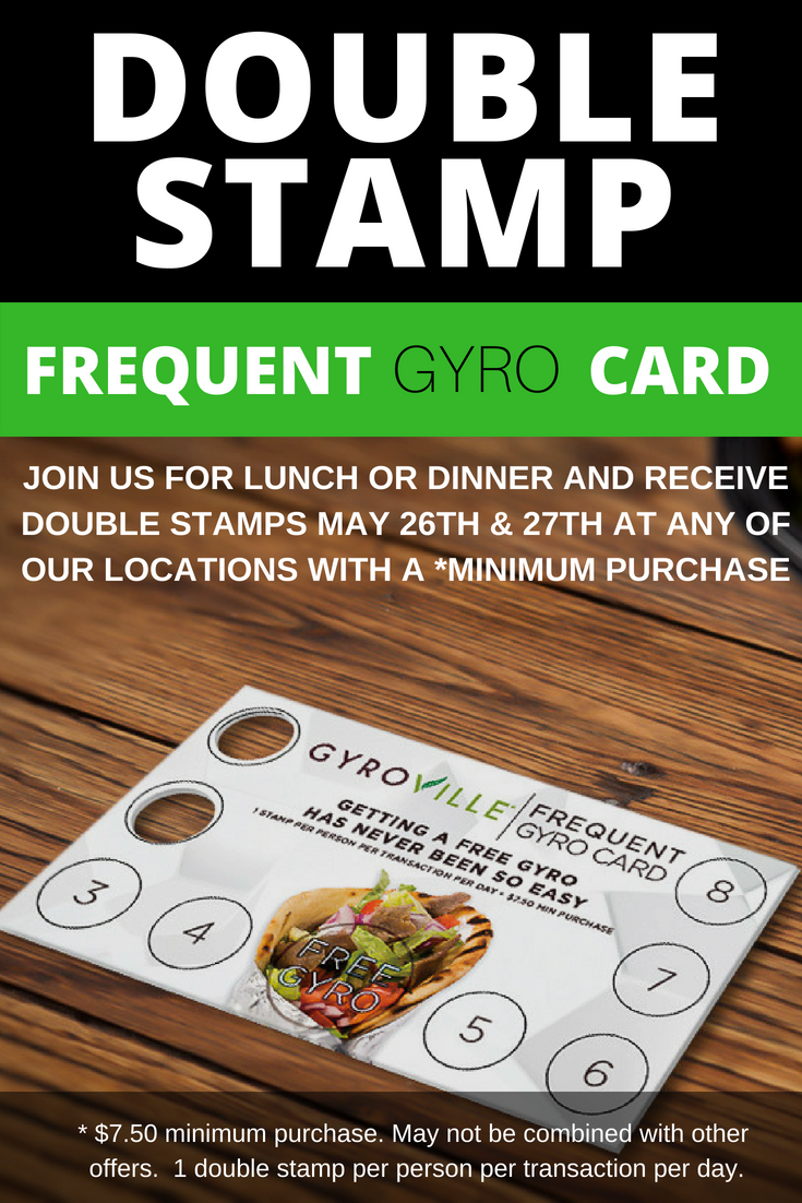 Gyroville - DOUBLE STAMP