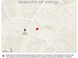 Hay al menos 6 personas fallecidas luego de las explosiones en instalación militar en Viacha