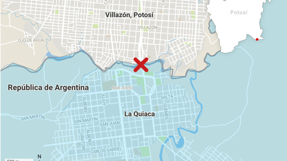 Policía detecta contrabando de garrafas de gas en Villazón