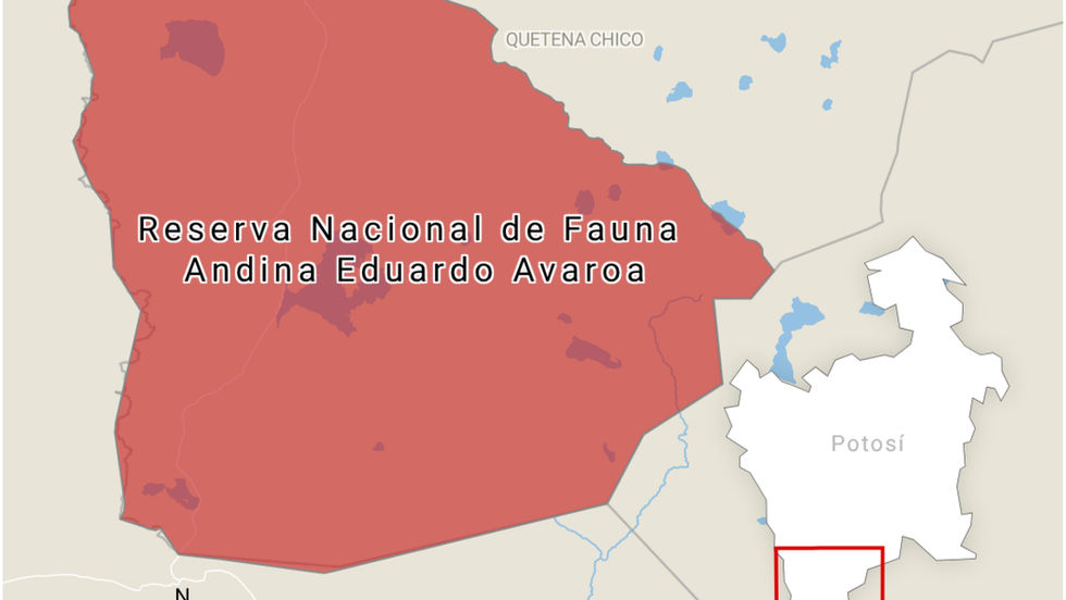 El Sernap restringe totalmente el ingreso a la reserva Eduardo Avaroa en Potosí