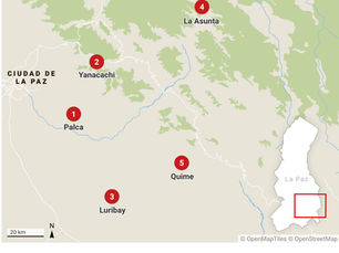 Gobernación de La Paz identifica que 5 municipios fueron afectados por lluvias