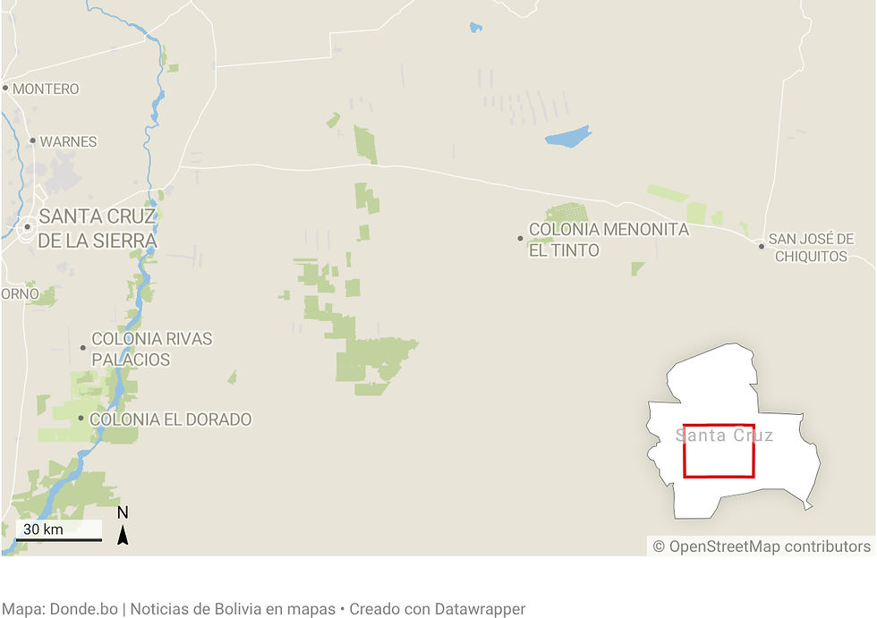 San José de Chiquitos está a cinco horas de la ciudad de Santa Cruz de la Sierra en auto por la carretera que va hacia Puerto Suárez y Brasil.