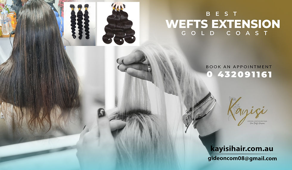 Best wefts extension Gold Coast