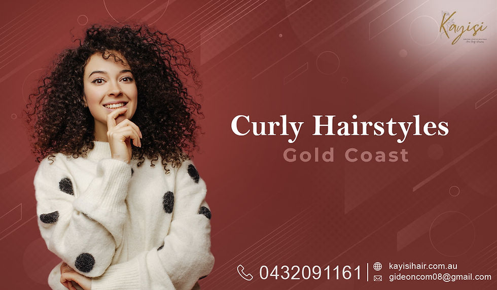 Curly hairstyles Gold Coast