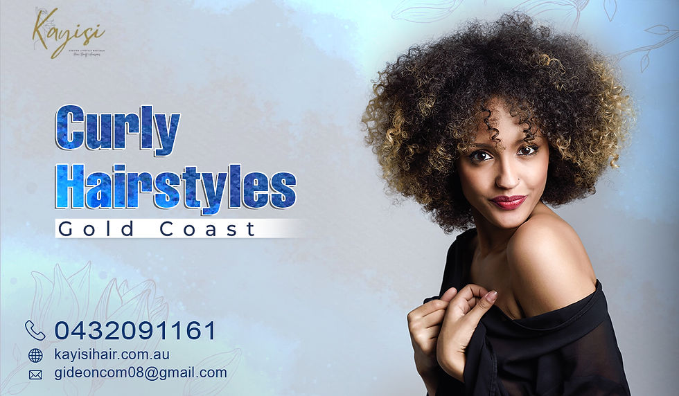 Curly hairstyles Gold Coast