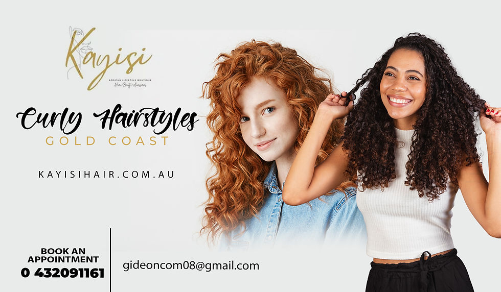 Curly hairstyles Gold Coast