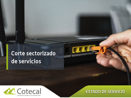 Corte Sectorizado de servicios