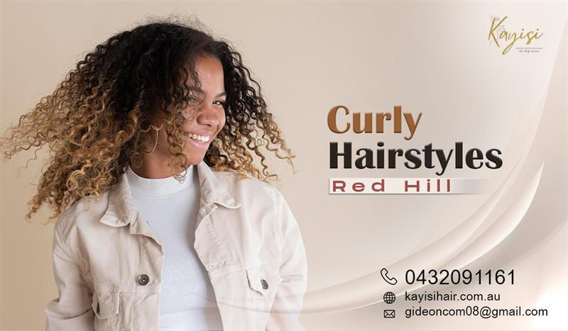 Curly hairstyles Red Hill