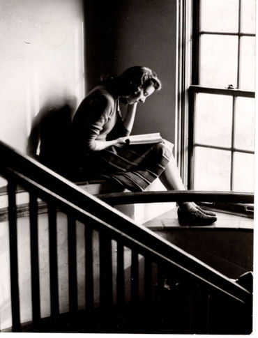 Mary as a student at Radcliffe College, Cambridge, MA, 1941