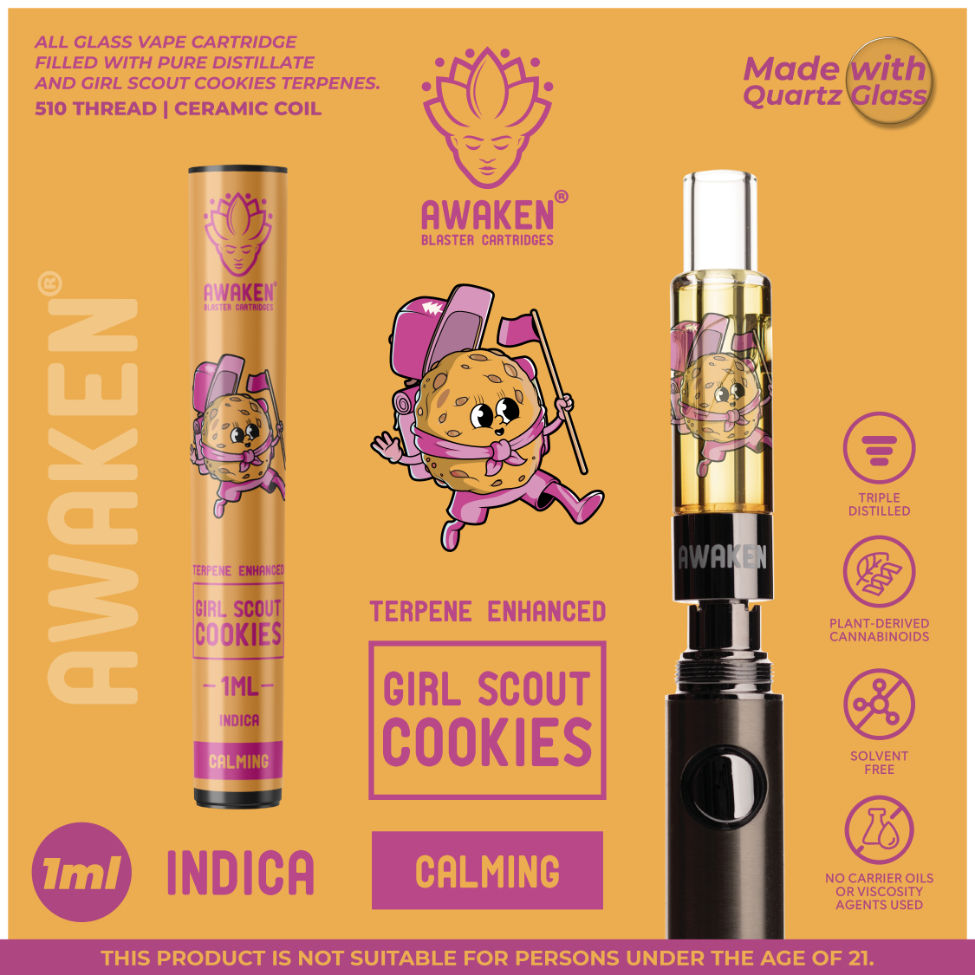 Awaken1ml Cartridge - Girl Scout Cookies