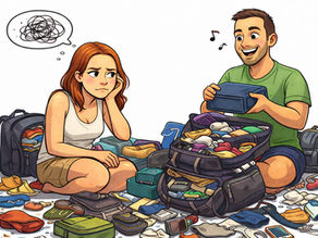 Packen auf Weltreise
