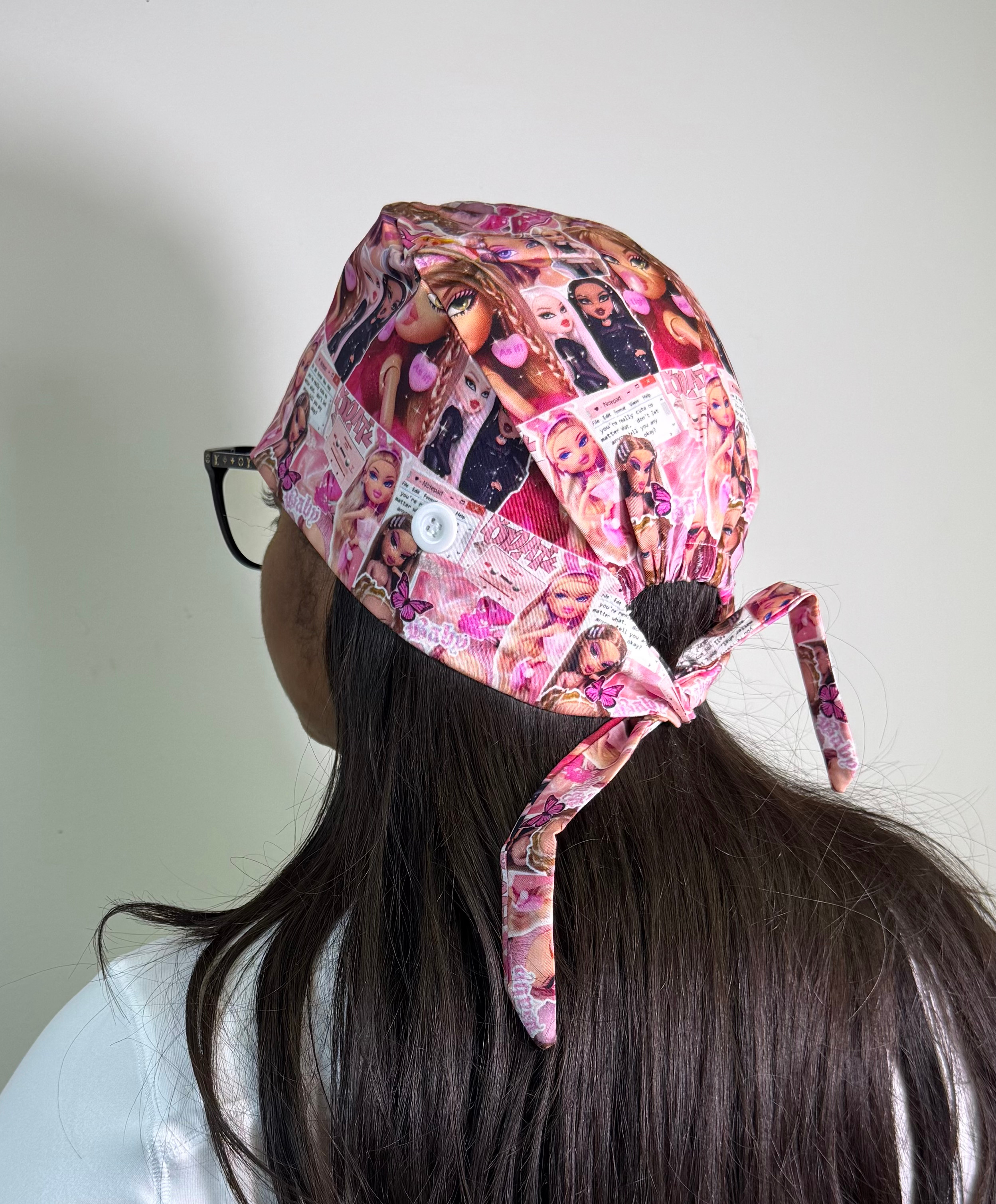 Pink Bratz Scrub Cap