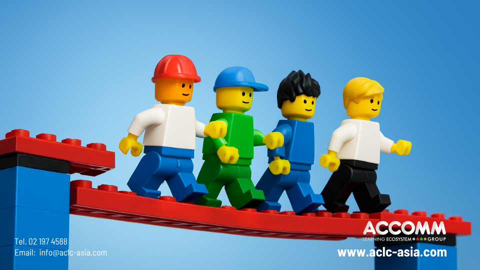 LEGO Serious Play facilitator and workshop in Thailand by AcComm Group