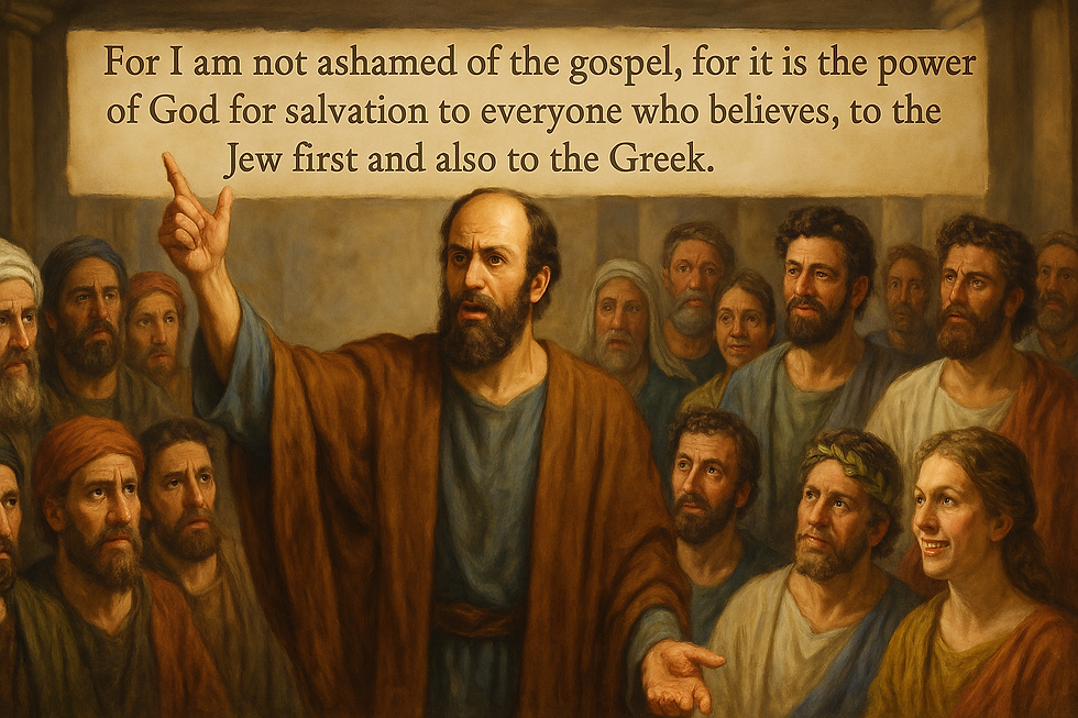 When Paul Punches First: Why Romans 1:16–17 Still Shakes Us