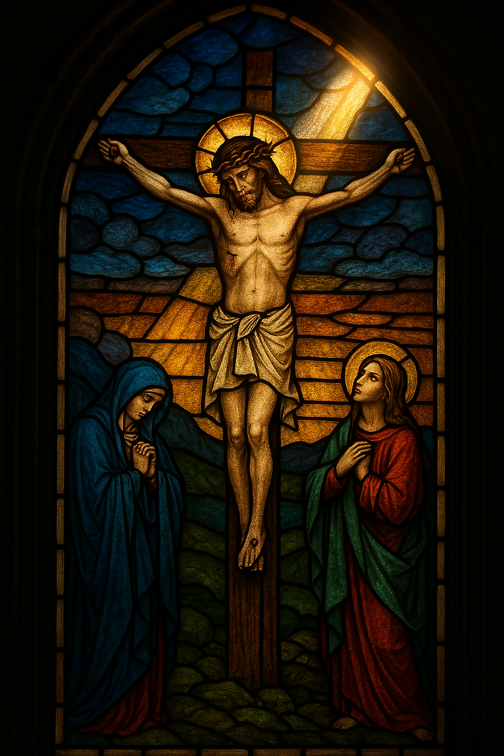 One Light Through Broken Glass