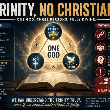 No Trinity, No Christianity