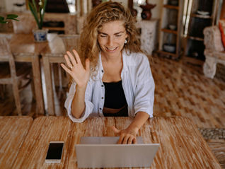 Woman With OCD During Virtual Therapy Session, Online OCD Therapy