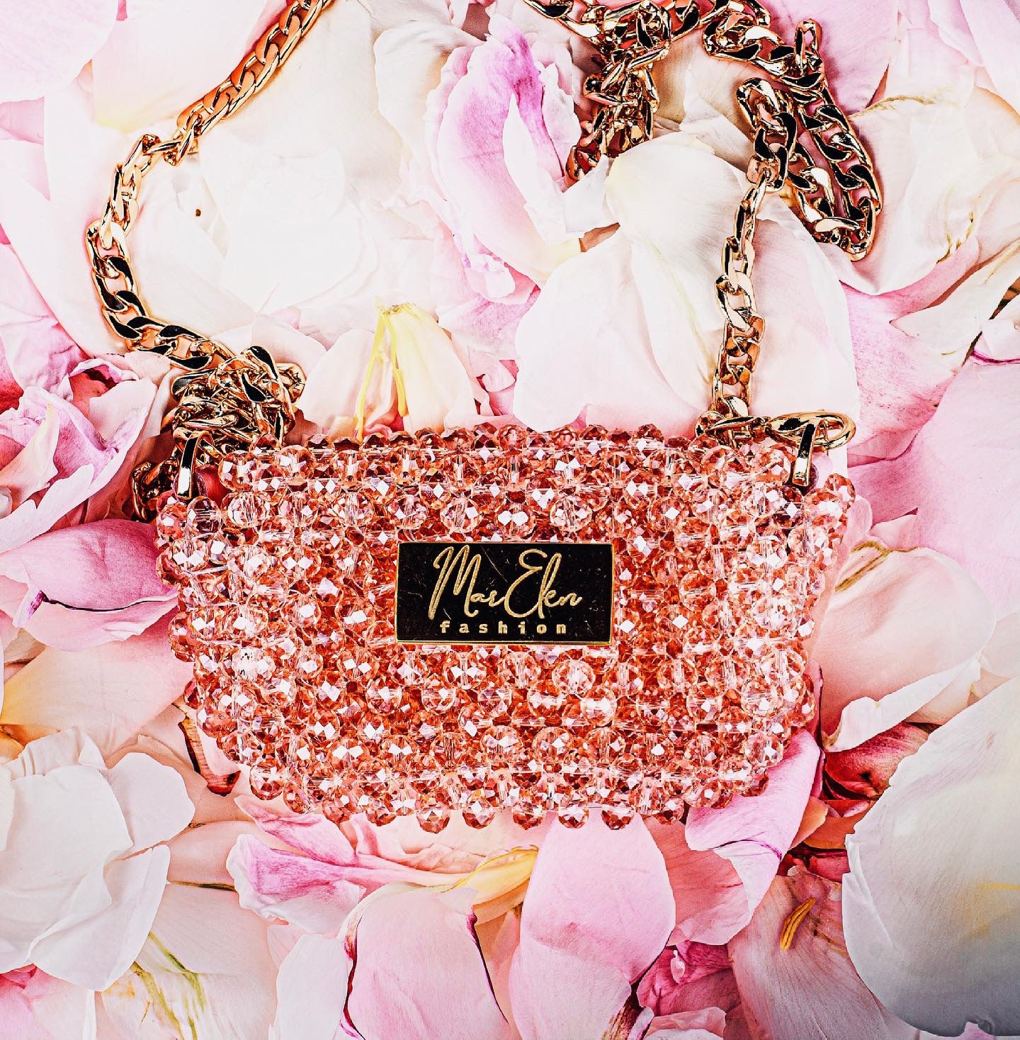 Pink Crystal Bag