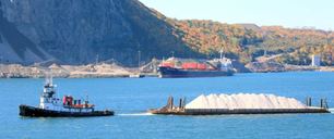 Le premier navire de 2026 jette l’ancre au port de Belledune