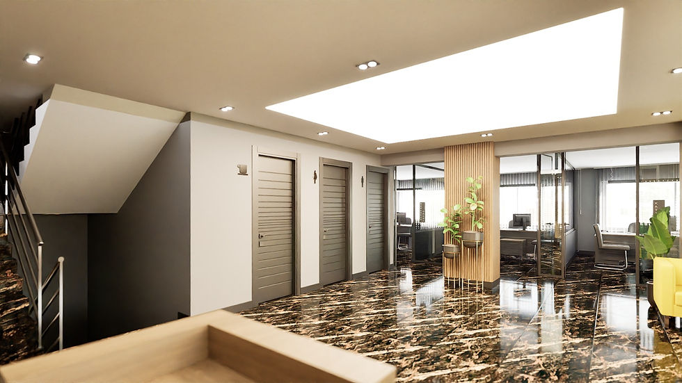 Küçük resim: OFİS PROJEMİZ KAPILAR / DOLAPLAR / MASALAR / DUVAR KAPLAMA PROFİLİ