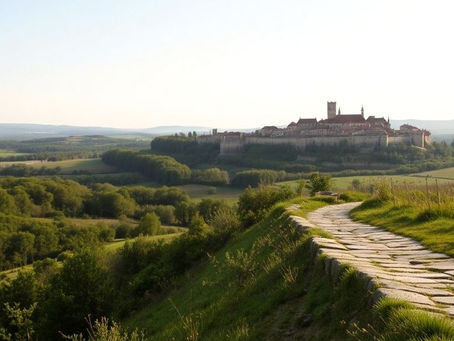 Le chemin de Saint-Jacques de Compostelle : Grand Carcassonne