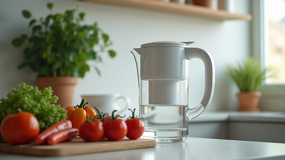 Fresh filtered water