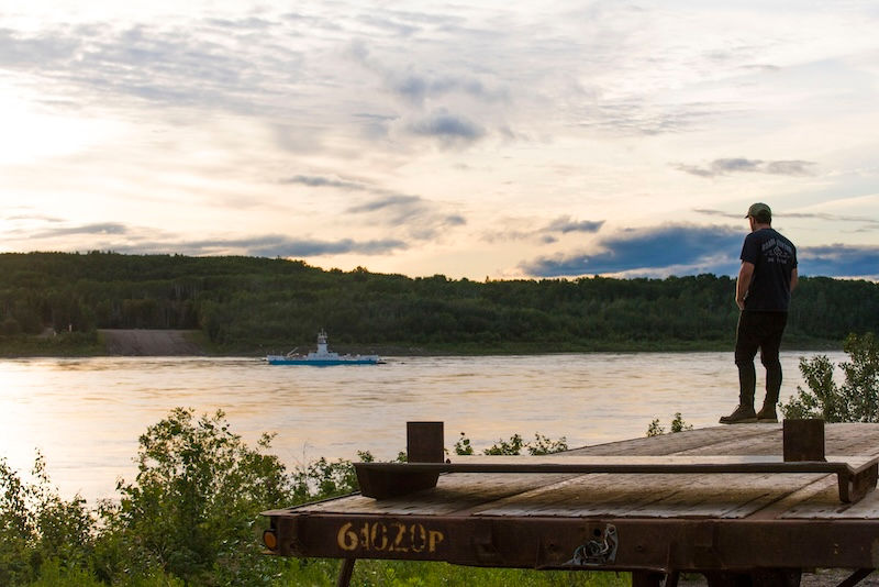 Ferry in Blackstone Territorial Park - Credit: Ben Weiland