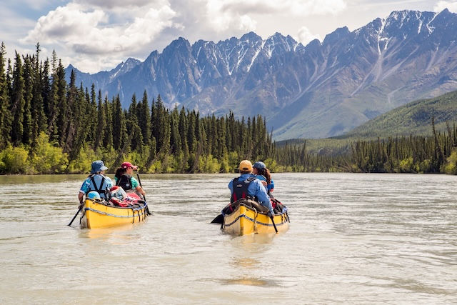 Canoeing in the Nahanni National Park Reserve - Credit: Colin Field