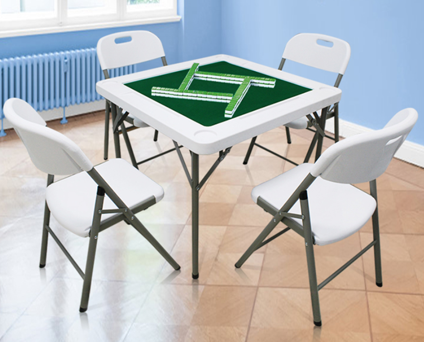 Thumbnail: Foldable Mahjong Table Poker Table