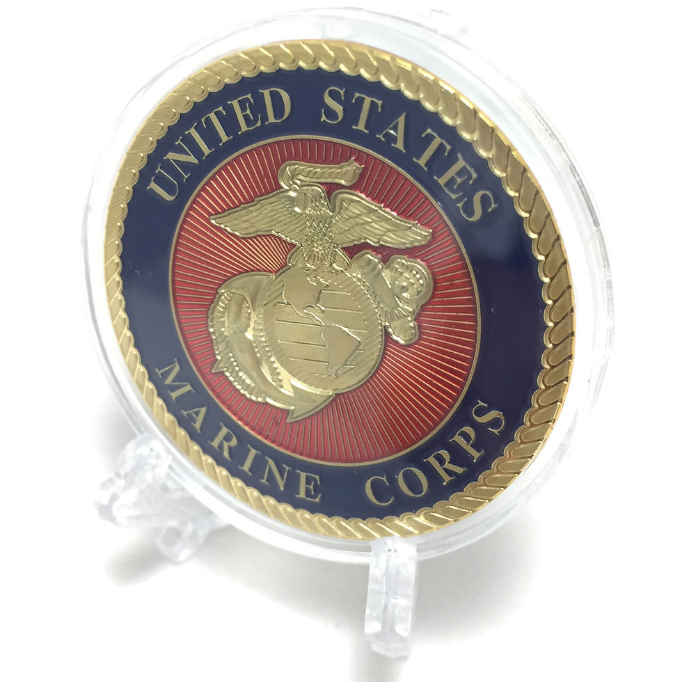 US Marine Corps Poker Card Guard