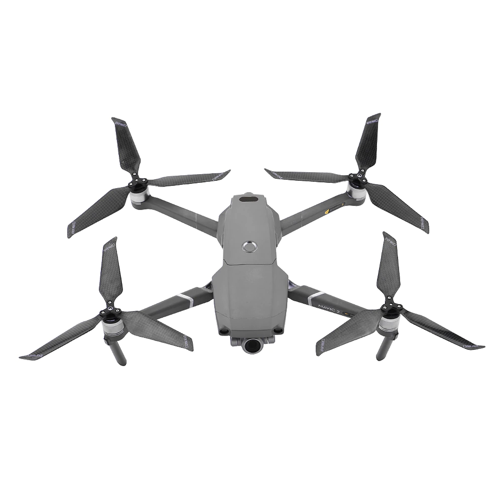 Thumbnail: 4PCS 8743F Carbon Fiber Propeller for DJI Mavic 2 Pro Zoom Drone 3 Blade